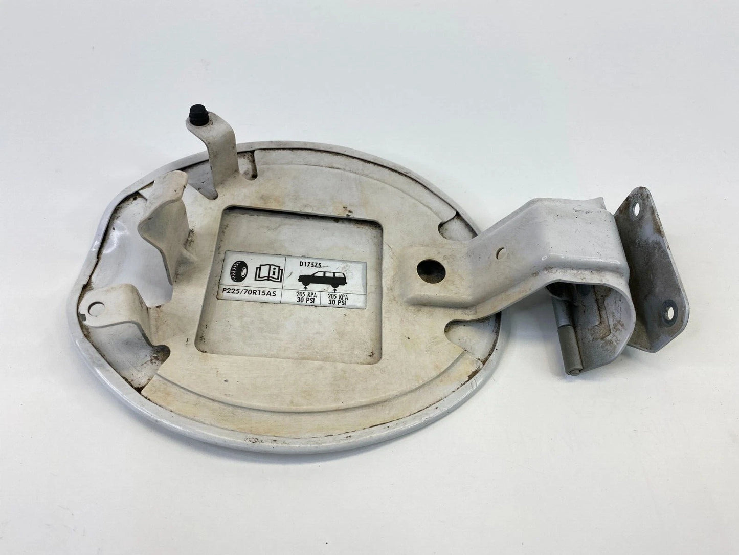 2001-2007 FORD ESCAPE FUEL FILLER GAS LID DOOR COVER YZ OXFORD WHITE OEM