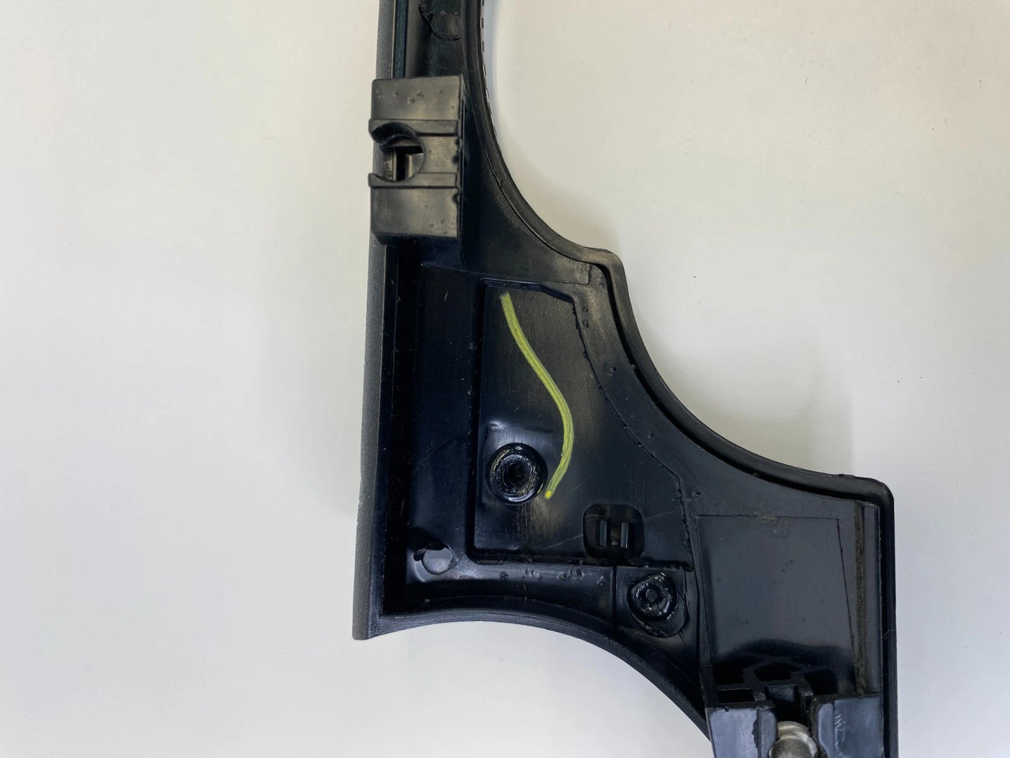 2007-2011 MINI COOPER DRIVER LEFT DASH VENT TRIM PANEL CARBON FIBER STYLE OEM