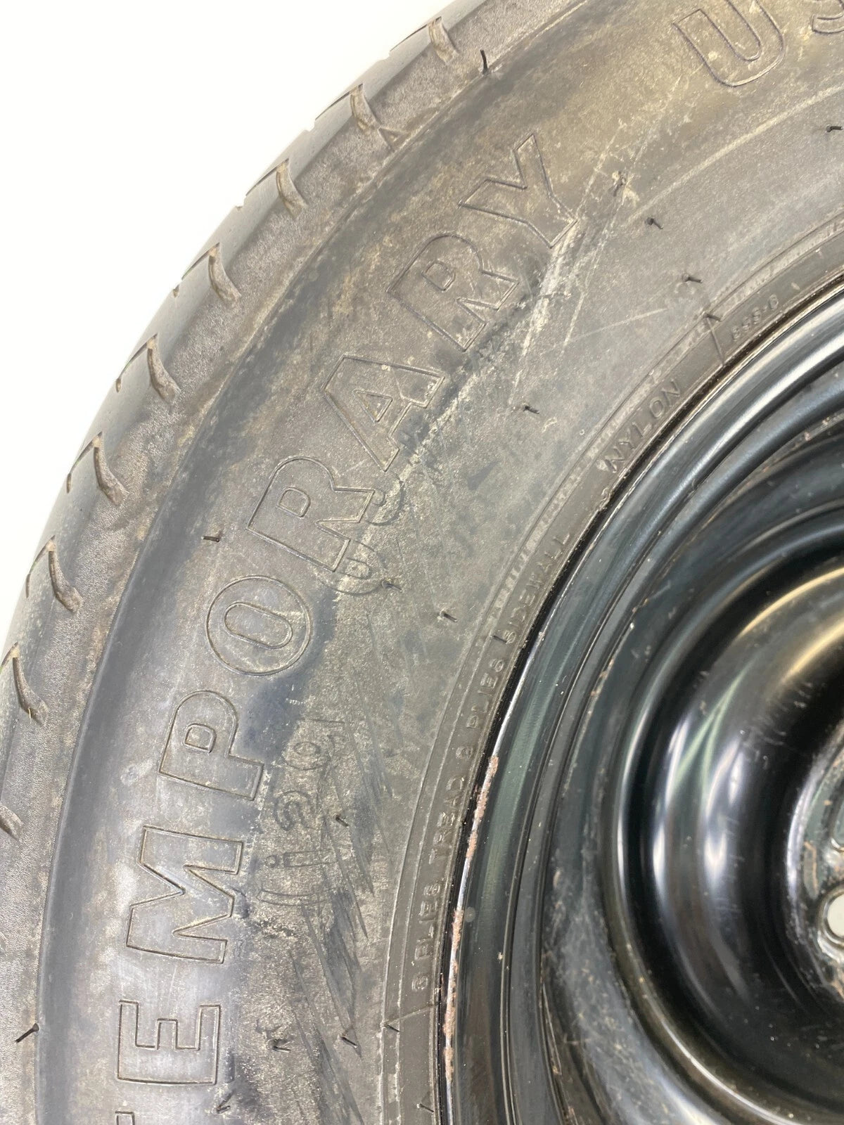 2008-2013 NISSAN ROGUE RIM SPARE TIRE COMPACT DONUT WHEEL T155/90D16 OEM