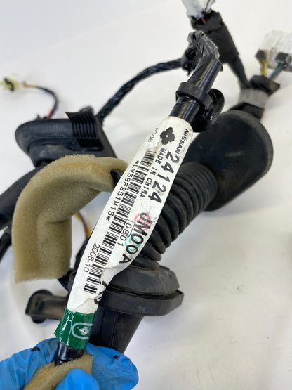 2008-2013 Nissan Rogue Front Right Side Door Wire Harness Wiring 24124-JM00A OEM