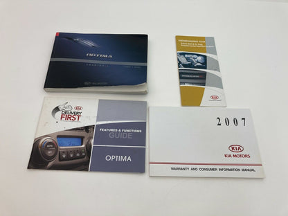 2007 07 Kia Optima Owners Guide Warranty & Consumer Information Book Manual OEM