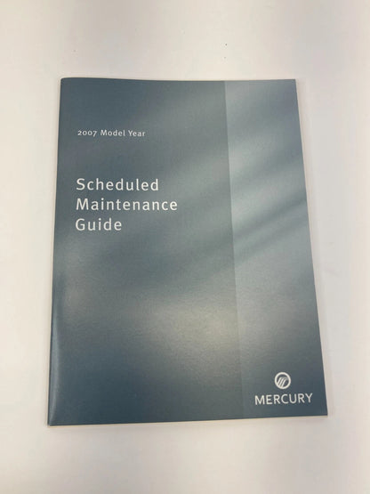 2007 MERCURY MILAN OWNERS MANUAL QUICK REFERENCE GUIDE WARRANTY SET W/ CASE OEM