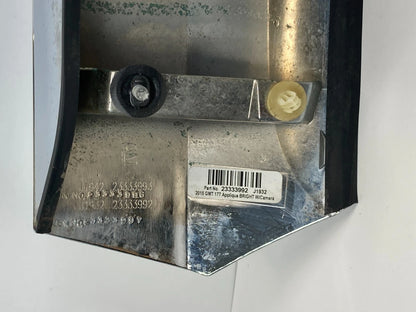 2010-2015 GMC TERRAIN TRUNK LID GARNISH LICENSE PLATE BEZEL MOLDING W/ CAMERA