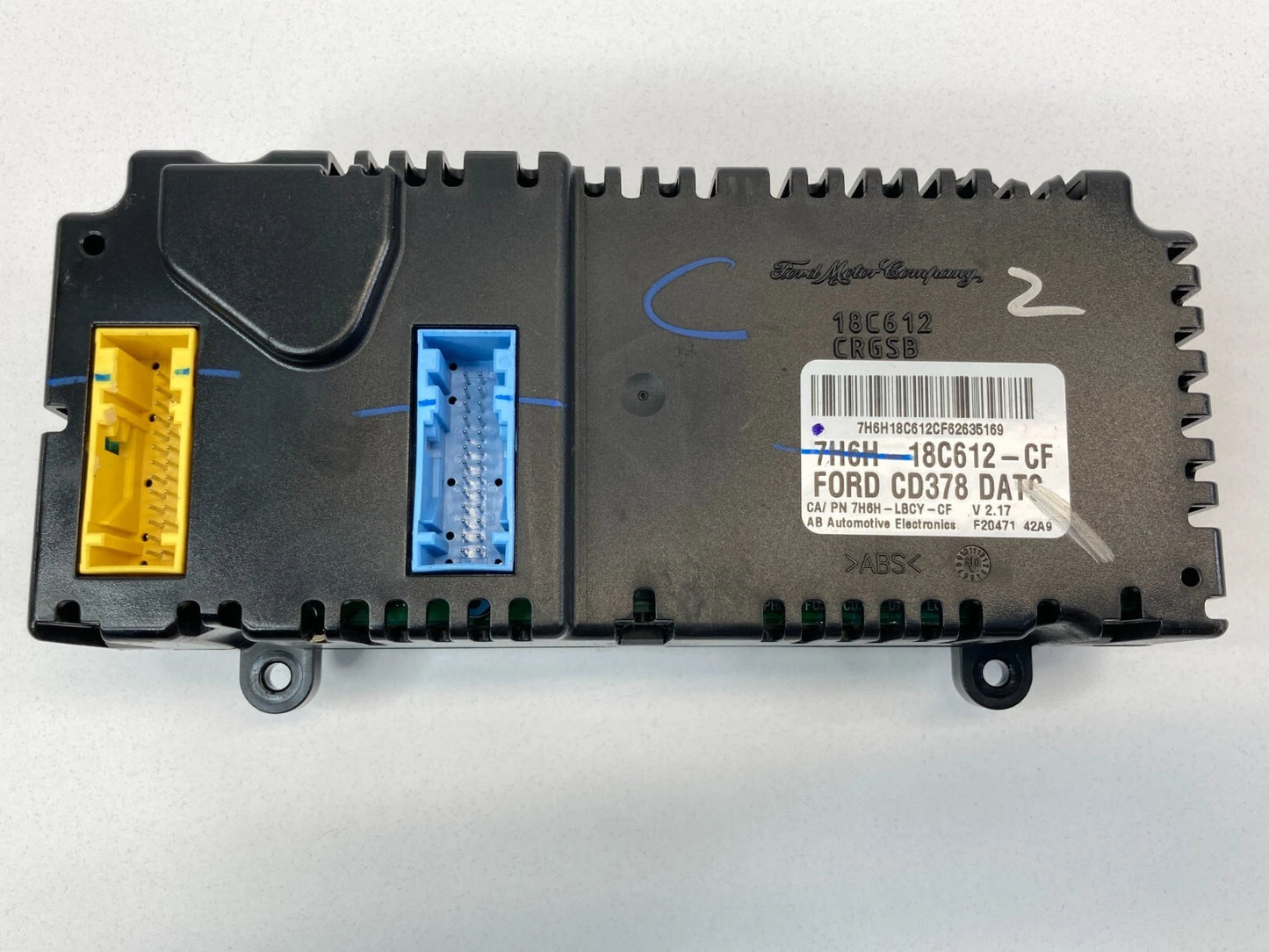 07-09 LINCOLN MKZ A/C HEATER TEMPERATURE CLIMATE CONTROL SWITCH 7H6H-18C612-CF
