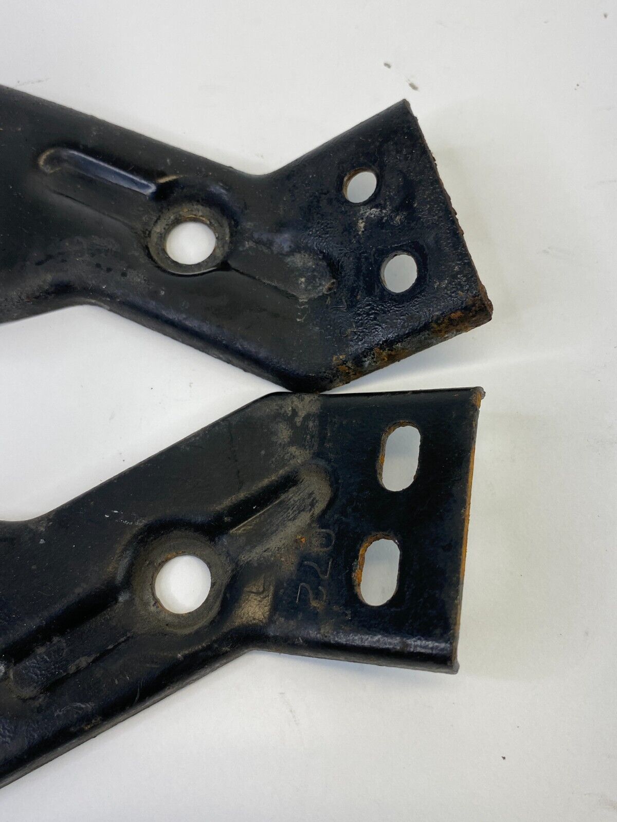 1999-2004 Honda Odyssey A/C Condenser Upper Mount Brackets Support Pair OEM