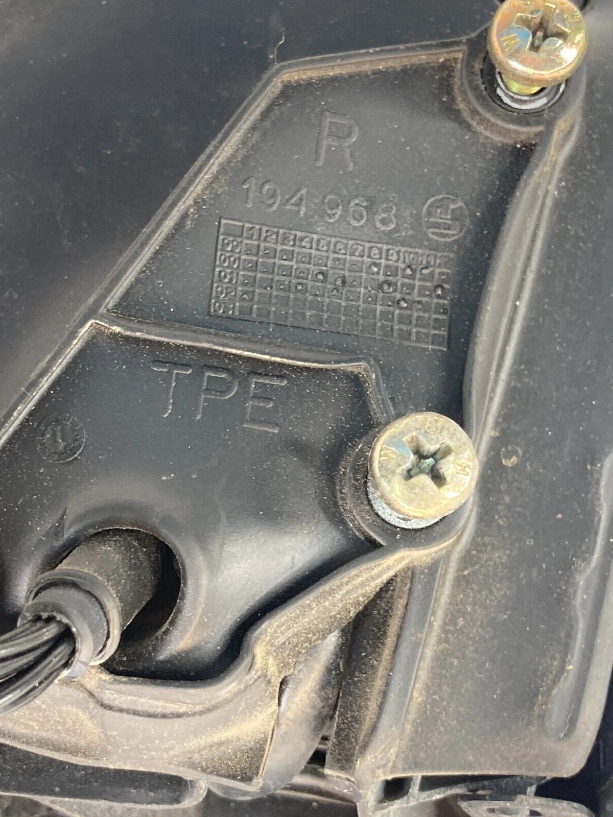 00-03 MERCEDES-BENZ CLK430 CLK320 W208 RIGHT PASSENGER MIRROR CHROME SIGNAL OEM