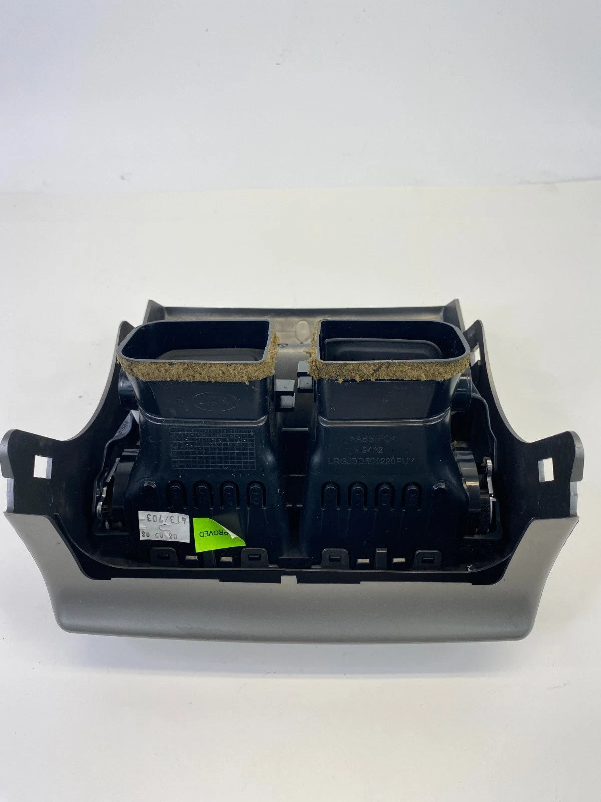 2009-2011 Jaguar XF Rear Center Console AC HVAC Air Vent Grille Panel Trim OEM