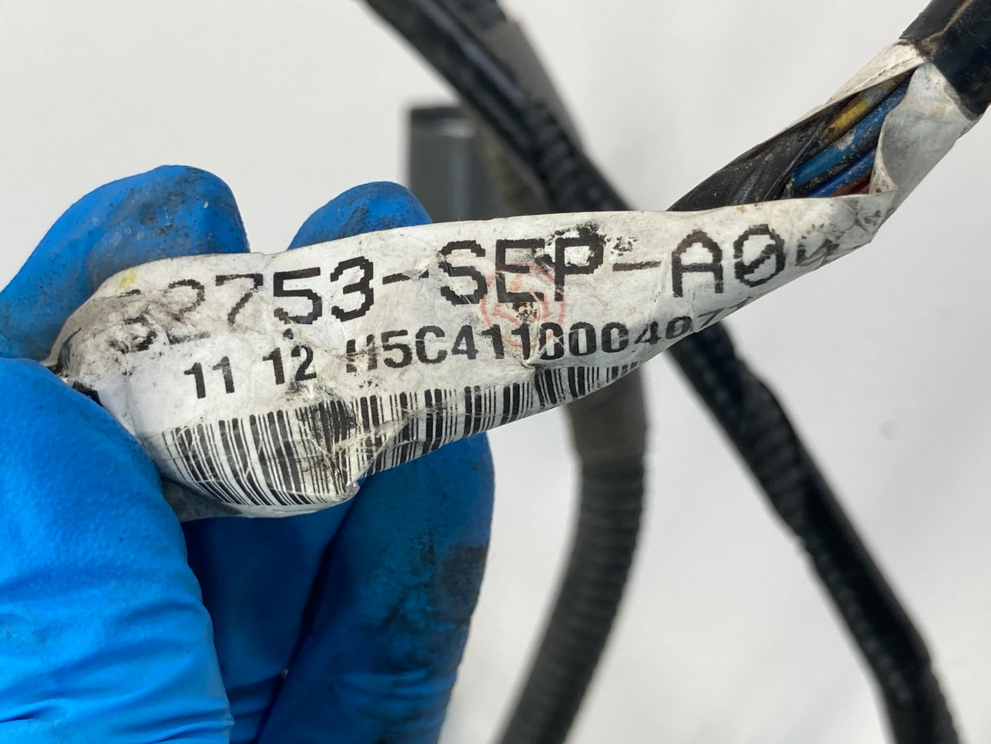 2004-2008 Acura TL Rear Right Back Side Door Wire Harness Wiring 32753-SEP-A00