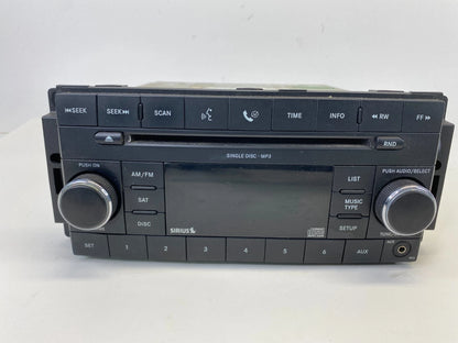 2008 DODGE AVENGER SEBRING MAGNUM RADIO AM/FM CD PLAYER AUDIO RECEIVER 5064420AF
