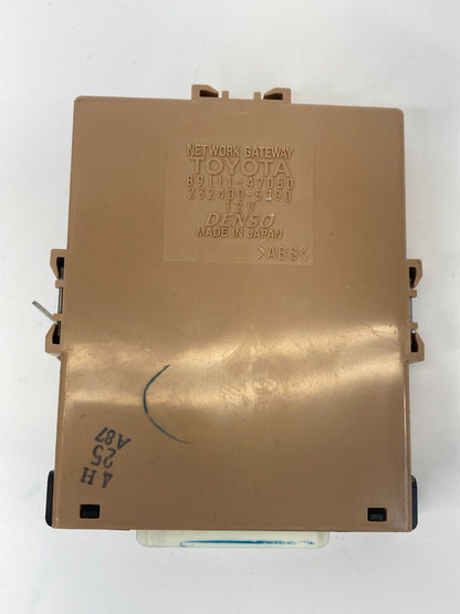06-09 Toyota Prius Multiplex Network Gateway Computer Module Unit 89111-47050