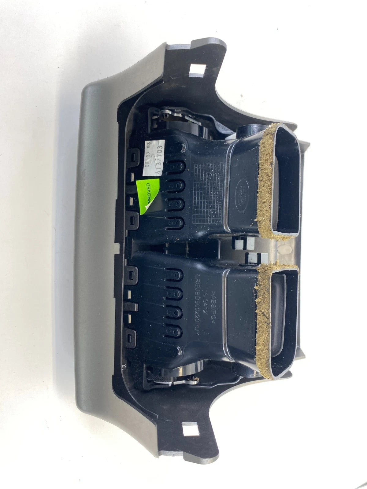 2009-2011 Jaguar XF Rear Center Console AC HVAC Air Vent Grille Panel Trim OEM