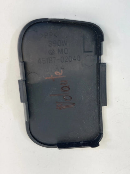 2011-2013 TOYOTA COROLLA LEFT STEERING WHEEL HOLE COVER TRIM BEZEL 45187-02040