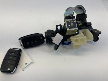 16-18 KIA SORENTO 2.4L A/T FWD IGNITION SWITCH LOCK CYLINDER ASSY W/ KEY SET OEM