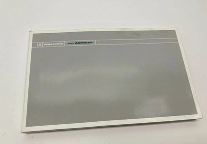 2007 SUBARU IMPREZA OWNER'S MANUAL WARRANTY MAINTENANCE SUPPLEMENT W/ CASE OEM