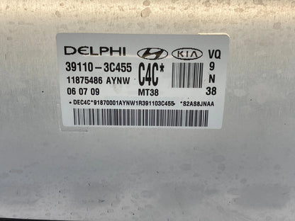 2010 KIA SEDONA 3.8L V6 ENGINE CONTROL MODULE ECU ECM UNIT DELPHI OEM 391103C455