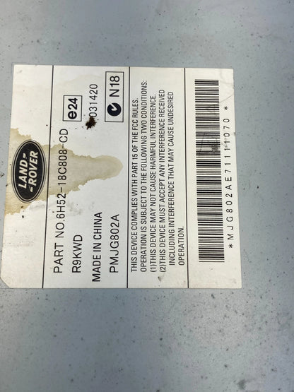 2009-2011 JAGUAR XF 10 11 XFR RADIO AUDIO SOUND AMPLIFIER AMP 6H5218C808CD OEM