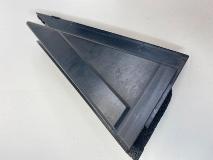 2008-2013 NISSAN ROGUE REAR LEFT SIDE DOOR CORNER WINDOW GLASS COVER CHANNEL OEM