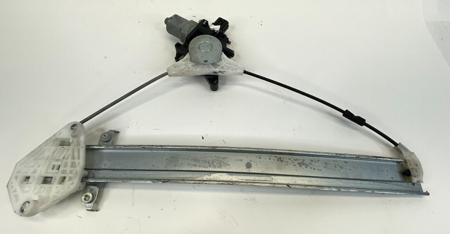 2010-2014 Subaru Legacy Sedan Rear Right Side Door Window Regulator W/ Motor OEM