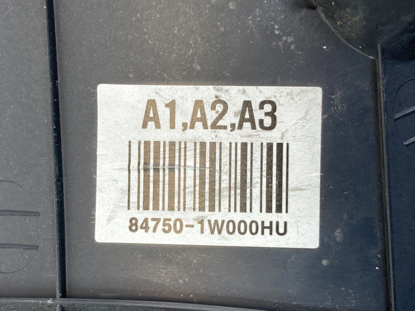 2012-2017 KIA RIO DASH INSTRUMENT PANEL LOWER COLUMN COVER CRASH PAD 84750-1W000