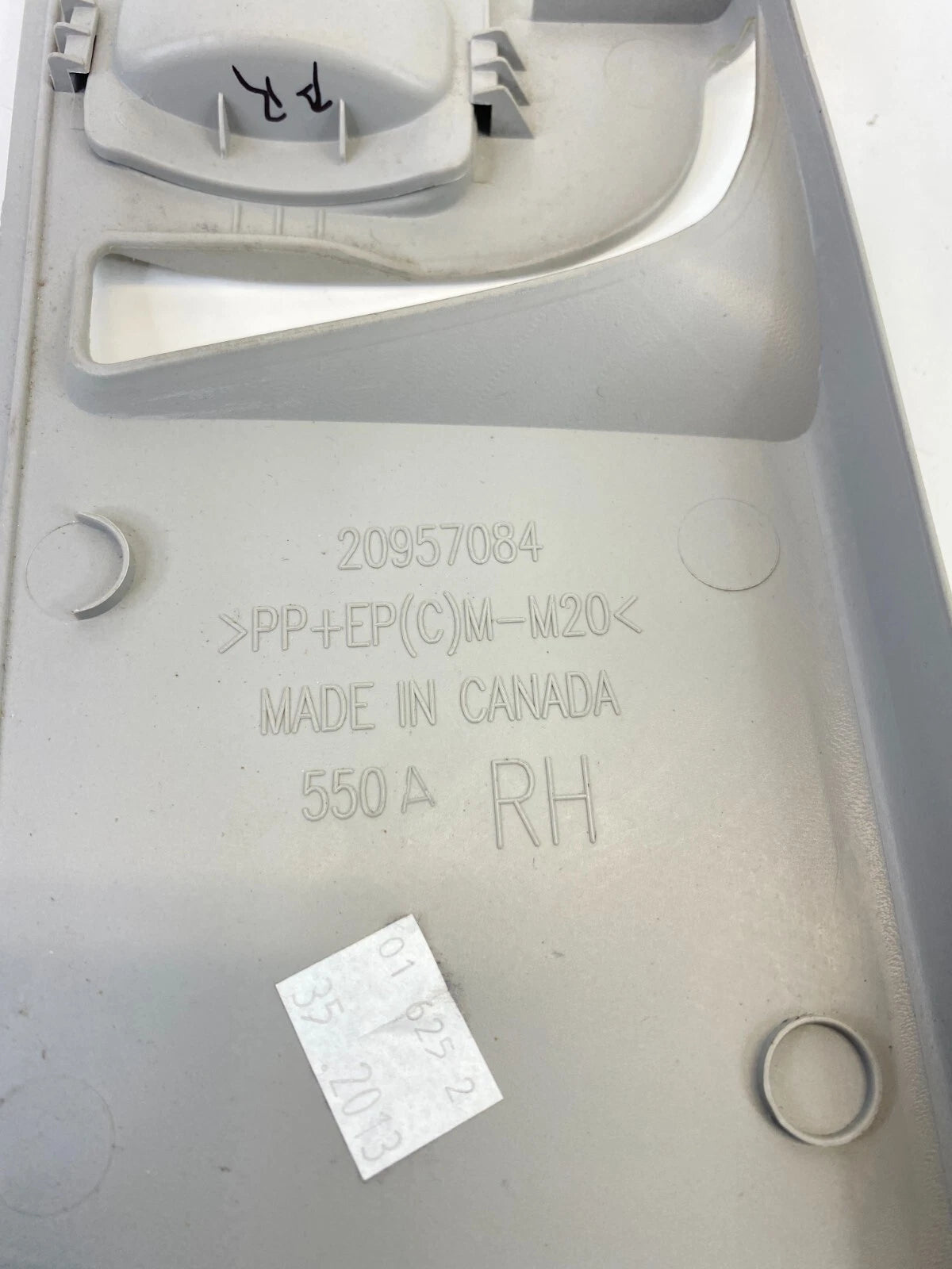 2010-2017 CHEVROLET EQUINOX FRONT RIGHT UPPER B PILLAR TRIM PANEL 20957084 OEM