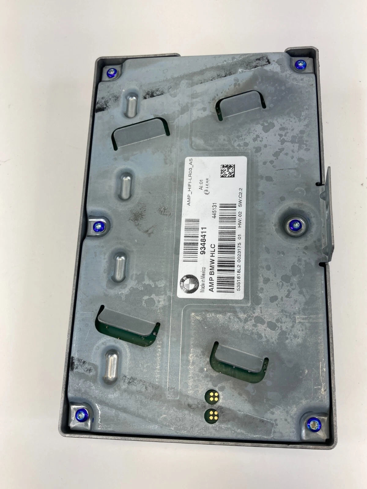 2011-2017 BMW X3 RADIO STEREO AUDIO SOUND AMPLIFIER AMP ASSEMBLY 9348411 OEM