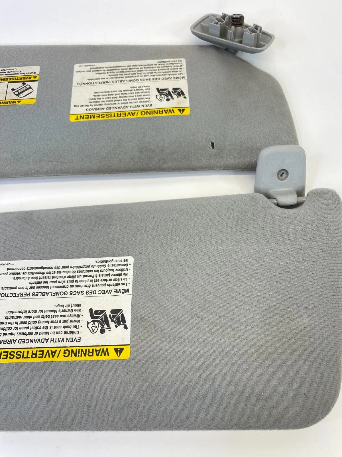 2004-2008 FORD F-150 ROOF SUNVISOR SUN VISOR LEFT & RIGHT PAIR SET OEM