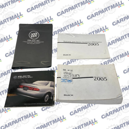 2005 BUICK CENTURY OWNERS MANUAL WARRANTY ASSISTANCE INFORMATION BOOK W/ CASE