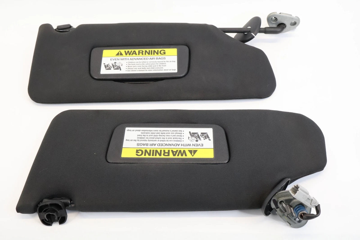 2004-2008 ACURA TL DRIVER & PASSENGER SUNVISOR SUN VISOR SET RIGHT & LEFT LIGHTS