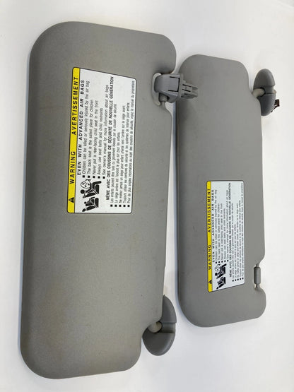 2008-2014 SCION XD SUNVISOR LEFT & RIGHT SUN VISOR SHADE SET PAIR W/MIRROR OEM