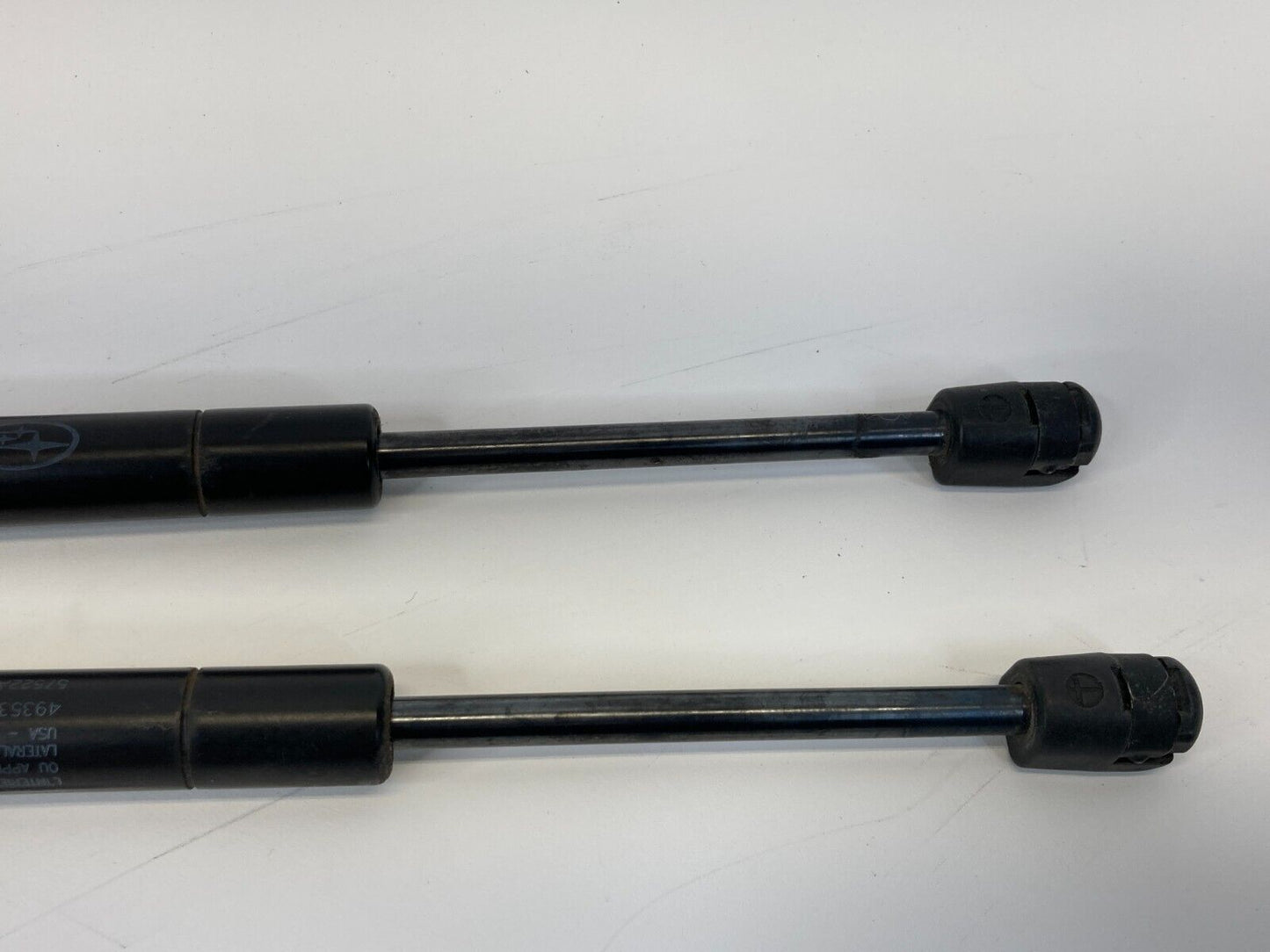 2010-2014 Subaru Legacy Rear Liftgate Shock Strut Support Set Pair 57522AJ0 OEM