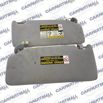 2007-2009 LEXUS RX350 SUV LEFT & RIGHT SUN VISOR SHADE SET PAIR W/ ILLUMINATED