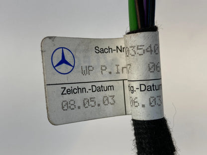 2003-2009 MERCEDES-BENZ E320 FRONT RIGHT DOOR WIRING HARNESS A203540705Q07 OEM