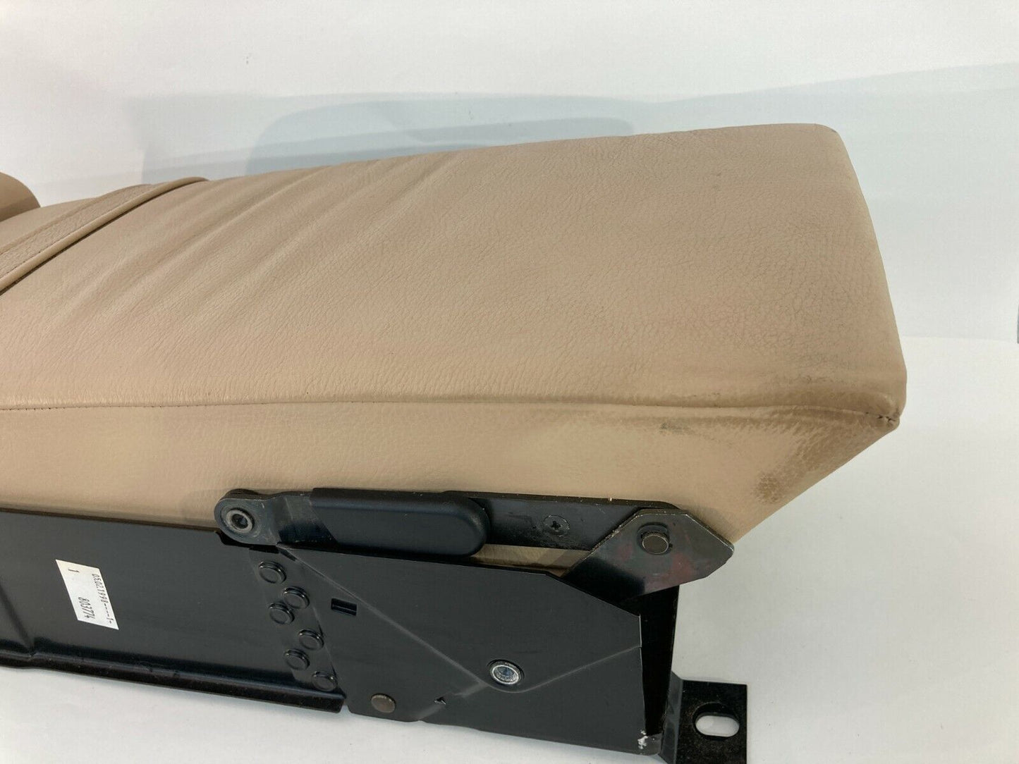 1995-2001 BMW 740iL Rear Seat Center Middle Armrest Arm Rest Beige Assembly OEM