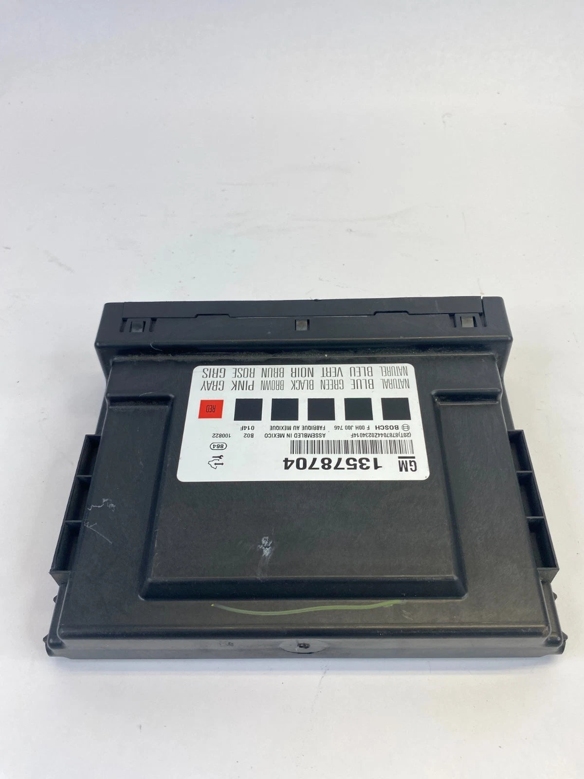2010 2011 CHEVY EQUINOX TERRAIN BODY COMPUTER CONTROL MODULE BCM 13578704 OEM