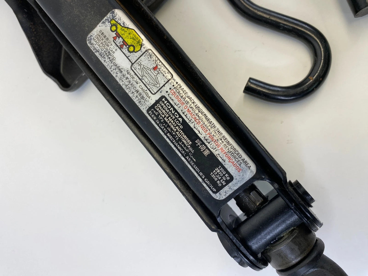 03-08 HONDA PILOT SPARE TIRE EMERGENCY JACK AND TOOLS LUG WRENCH SET KIT OEM