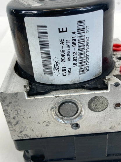 2013-2015 FORD ESCAPE 2WD 2.0L A/T ABS PUMP ANTI LOCK BRAKE MODULE CV61-2C405-AE