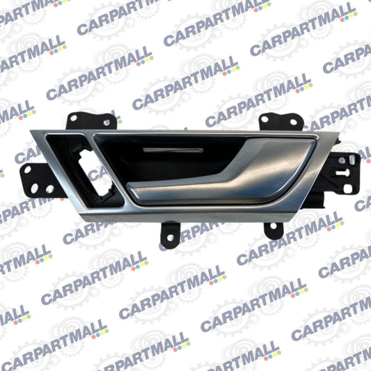 2005-2011 AUDI A6 REAR RIGHT SIDE INTERIOR DOOR HANDLE W/ BEZEL 4F0-839-020 OEM