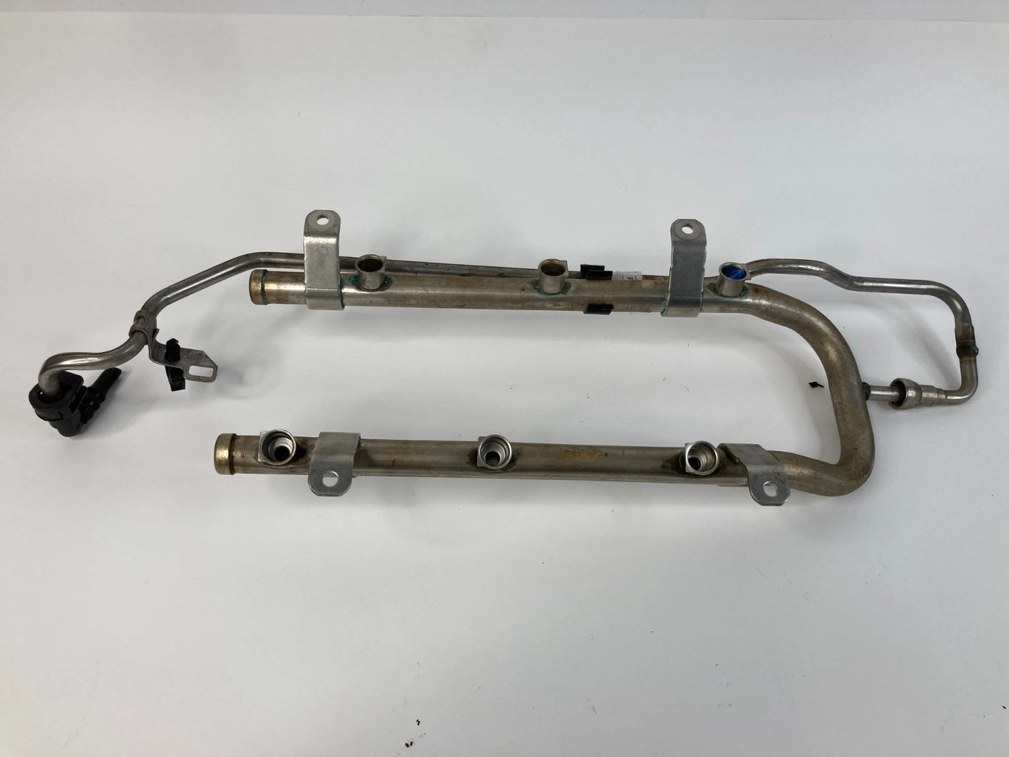 09-12 FORD FLEX ENGINE FUEL SUPPLY INJECTOR INJECTION RAIL W/ LINE 8G13-9J280-AH