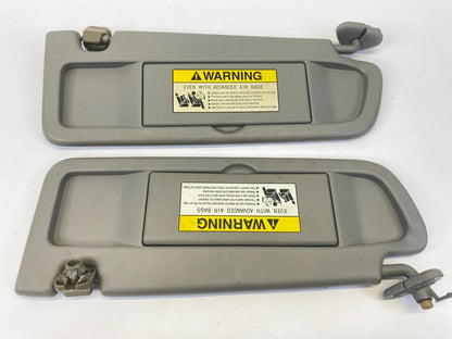 2006-2011 HONDA CIVIC COUPE SUN VISOR SET LEFT RIGHT SUNVISOR WITH MIRROR OEM