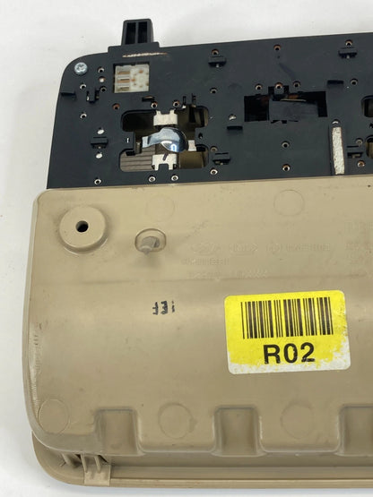 2012-2017 HYUNDAI ACCENT OVERHEAD CONSOLE MAP DOME LIGHT NON-SUNROOF 92800-1RXXX