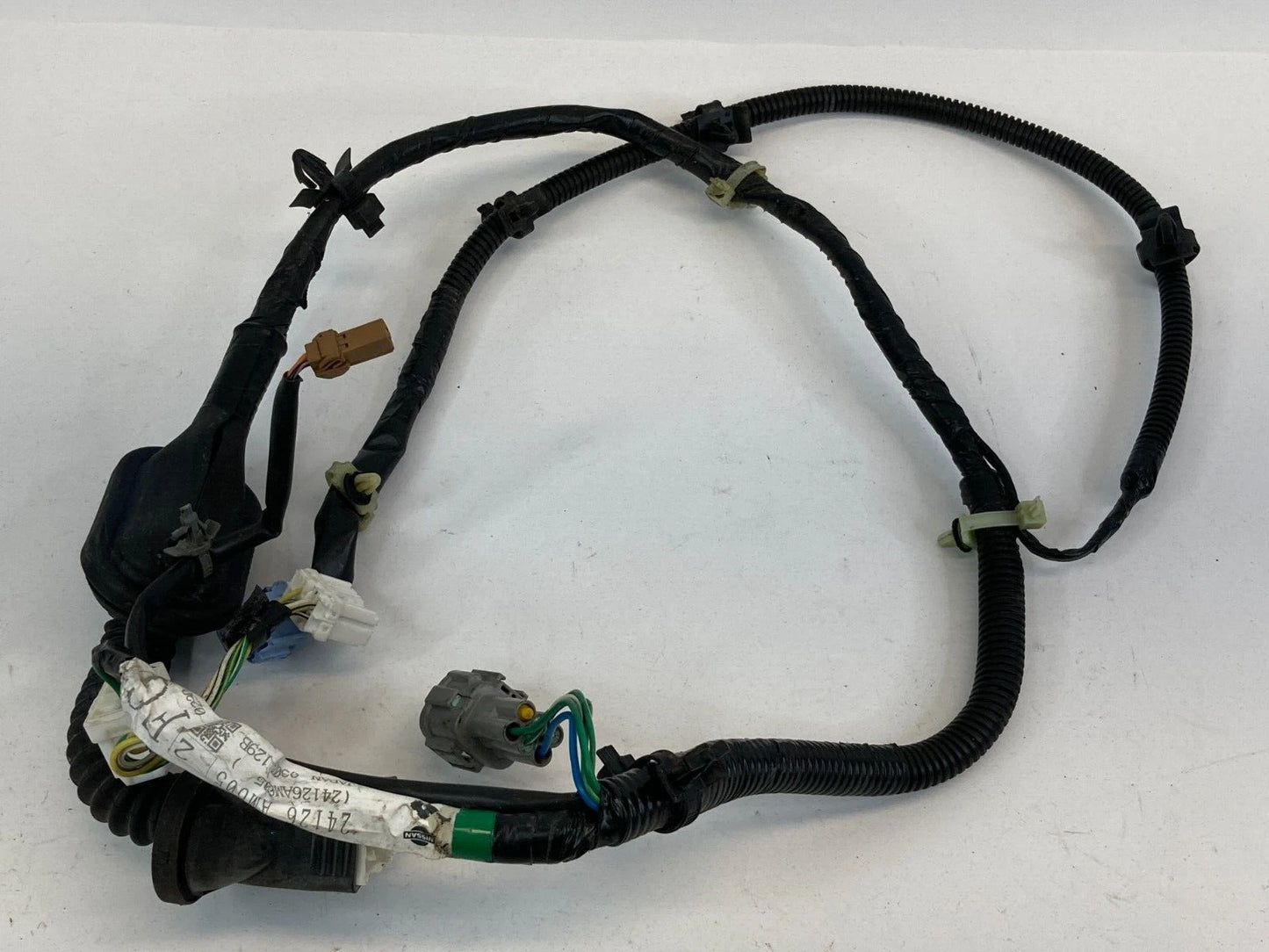 03 04 INFINITI G35 SEDAN REAR RIGHT DOOR PANEL WIRE WIRING HARNESS 24126-AM605