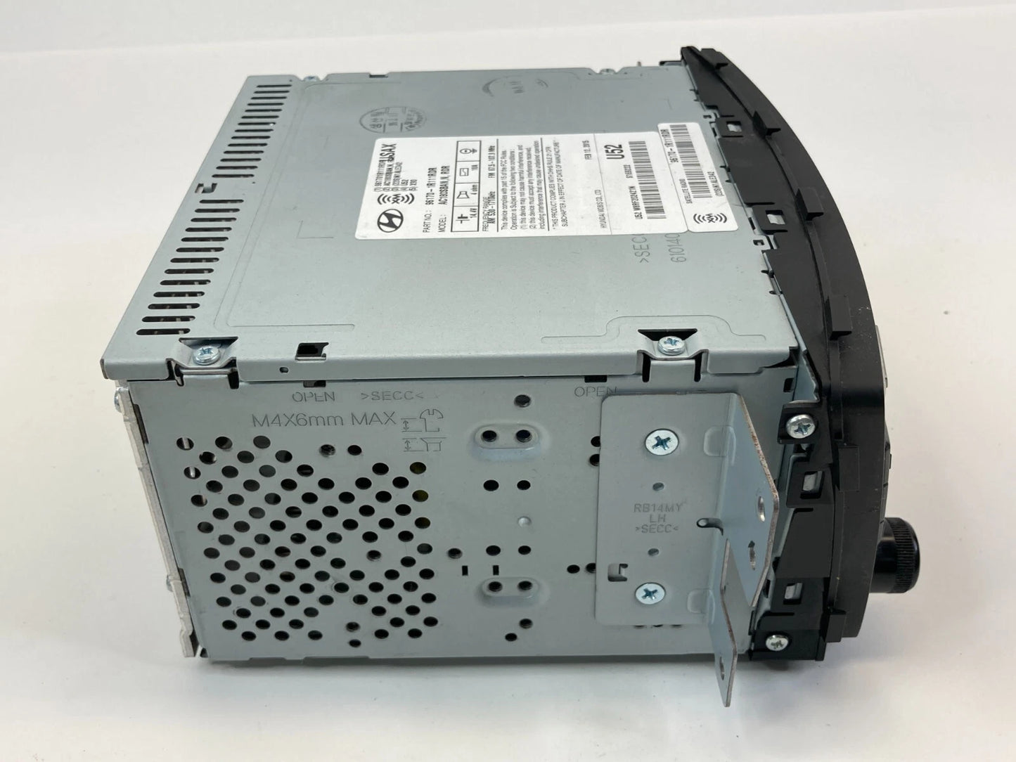 2015-2017 HYUNDAI ACCENT AM-FM RADIO SINGLE CD PLAYER W/ MP3 96170-1R111 OEM