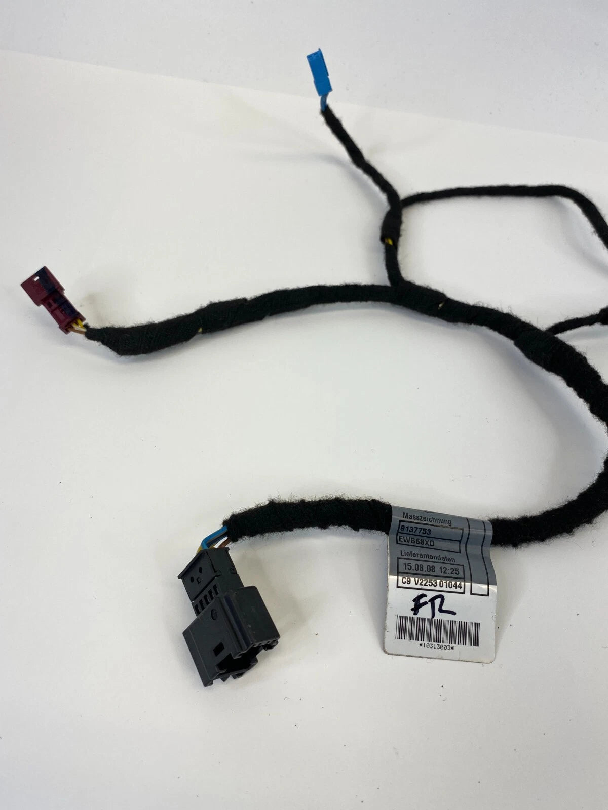 07-13 MINI COOPER FRONT RIGHT PASSENGER SIDE DOOR WIRING WIRE HARNESS 9137753