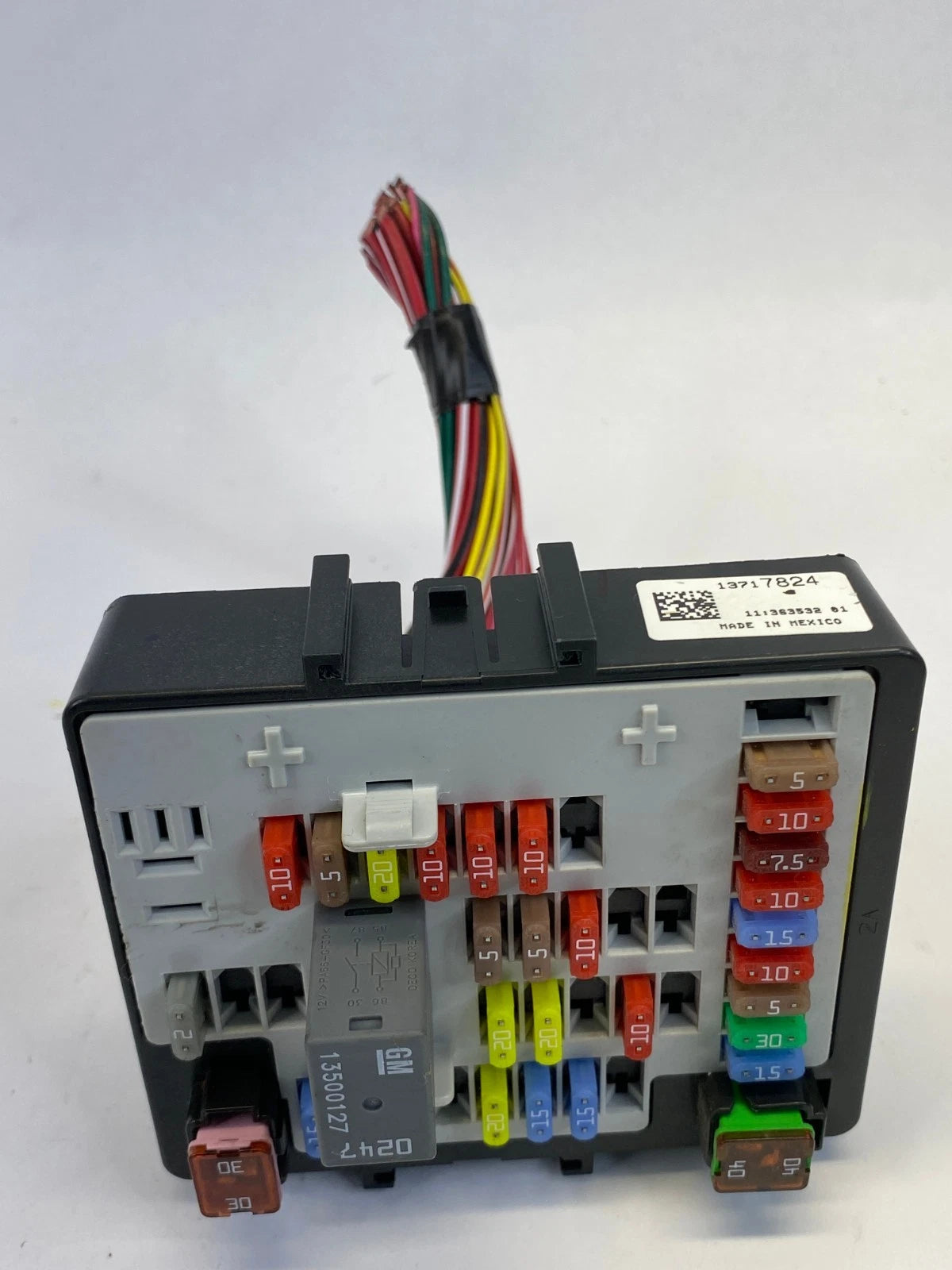 2010-2015 GMC TERRAIN INTERIOR DASH FUSE BOX RELAY PANEL BLOCK UNIT OEM 13717824