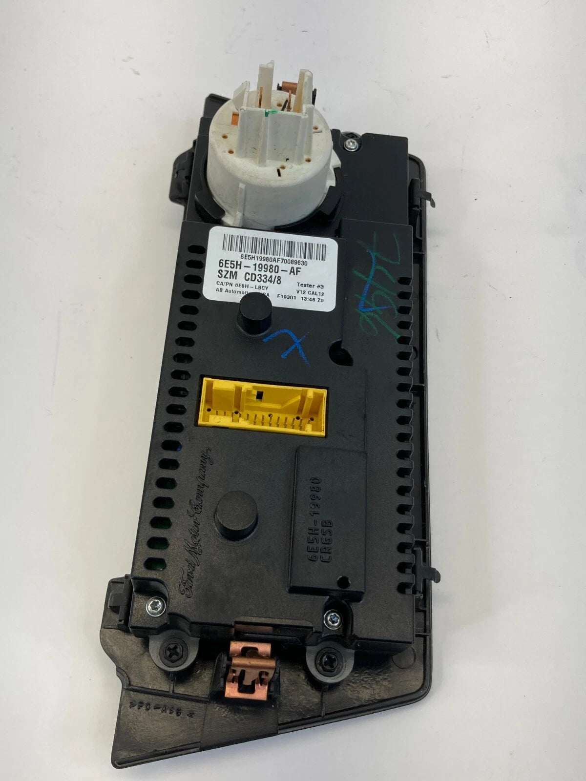 06-09 MERCURY MILAN HVAC AC HEAT TEMPERATURE CLIMATE CONTROL SWITCH 6E5H19980AF