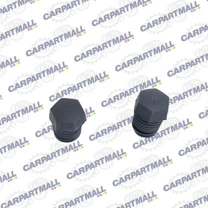 1996-2005 GMC SAFARI FRONT HOOD RUBBER CUSHION BUFFER STOPPER BUMPER PAIR OEM
