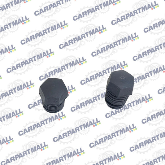 1996-2005 GMC SAFARI FRONT HOOD RUBBER CUSHION BUFFER STOPPER BUMPER PAIR OEM