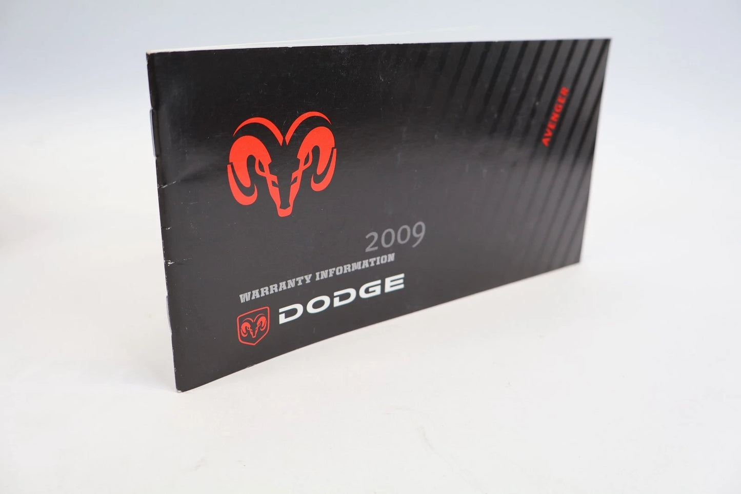 2009 DODGE AVENGER OWNERS MANUAL COVER CASE BLACK OEM