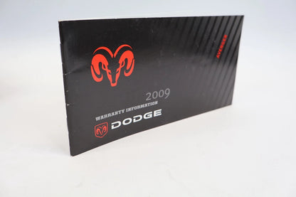 2009 DODGE AVENGER OWNERS MANUAL COVER CASE BLACK OEM