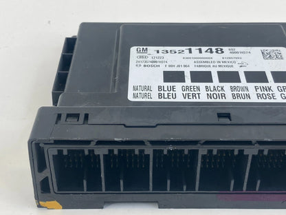 2015-2020 Chevrolet Trax Body Computer Control Module BCM BCU 13521148 OEM
